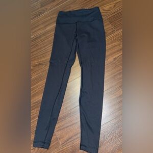 Lulu lemon leggings wonder under train mid rise 28”